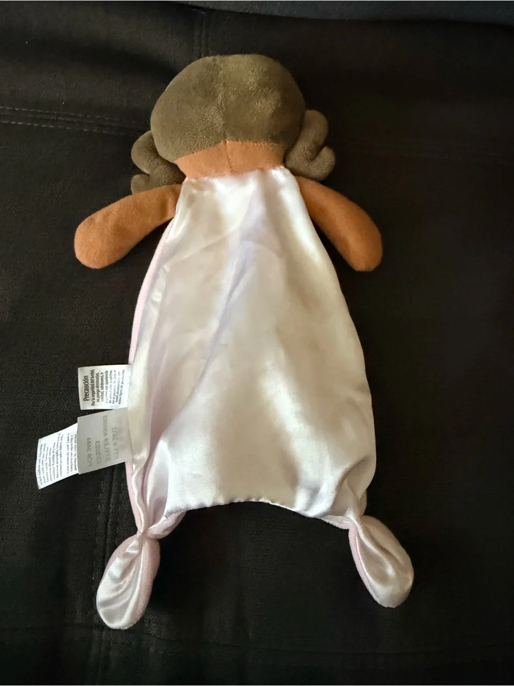 Baby Starters My First Doll Pink Brown Plush Lovey